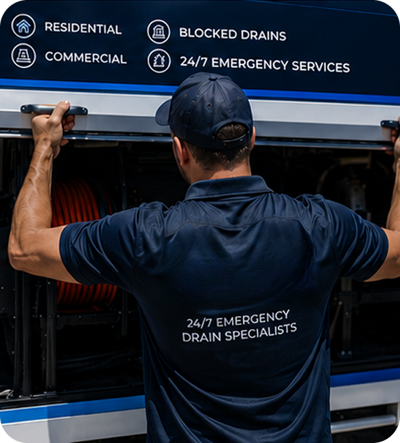 Licensed blocked drain plumber servicing a Ingleburn home